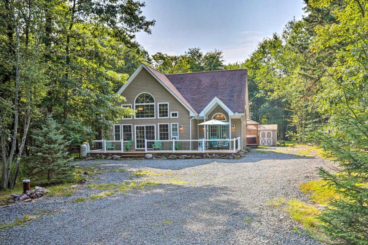 Family Home With Hot Tub, Close To Lake And Hiking! Albrightsville Dış mekan fotoğraf