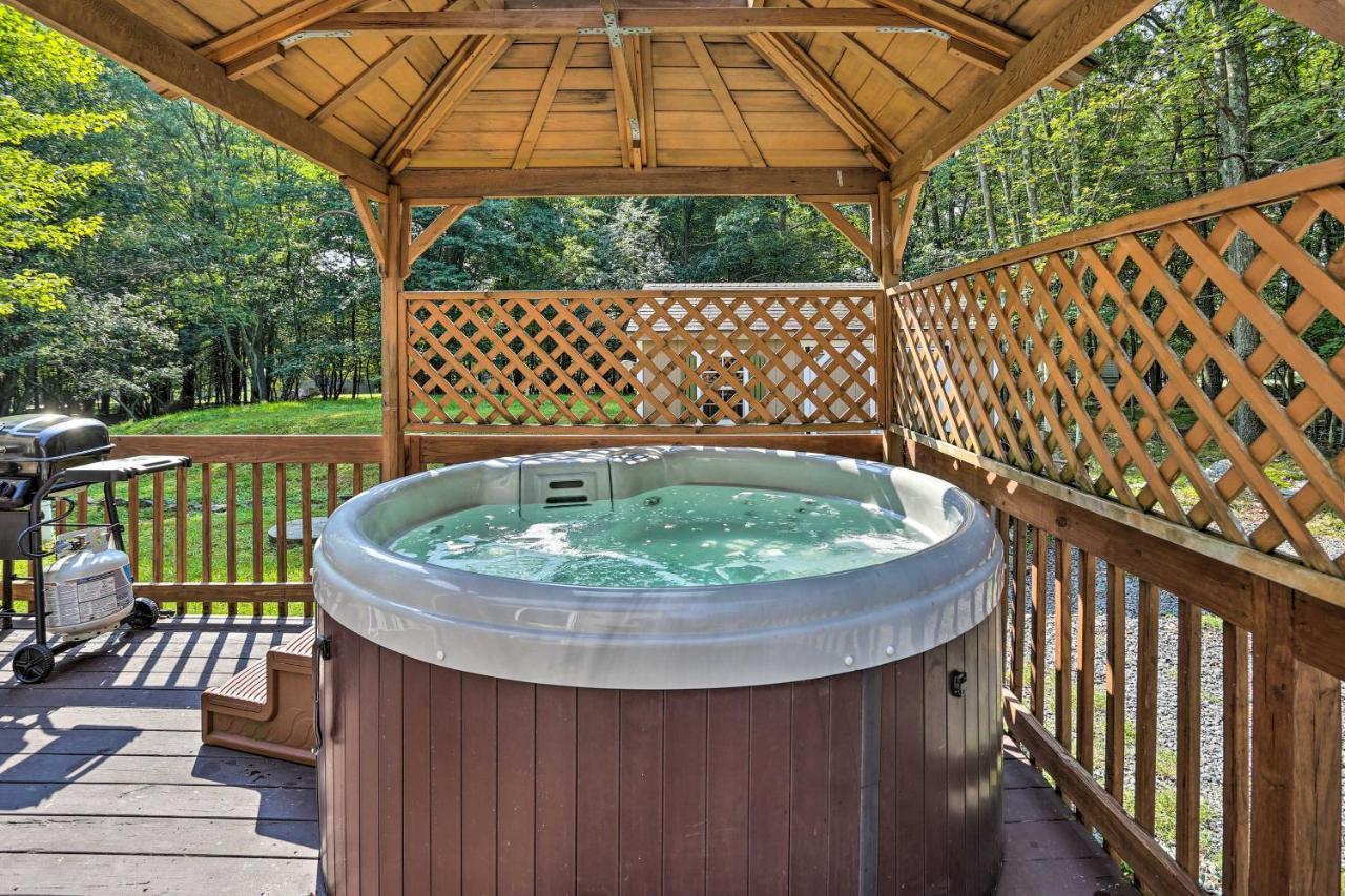 Family Home With Hot Tub, Close To Lake And Hiking! Albrightsville Dış mekan fotoğraf