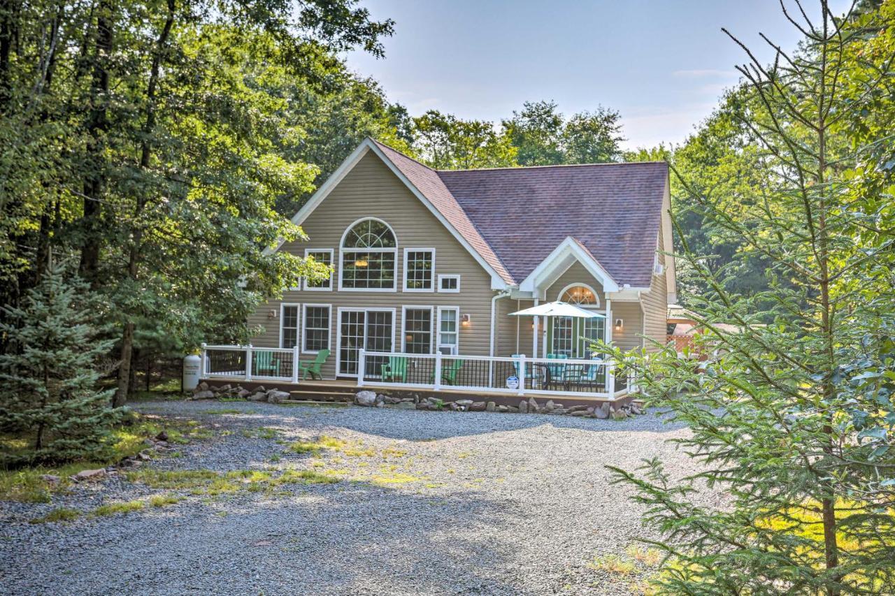 Family Home With Hot Tub, Close To Lake And Hiking! Albrightsville Dış mekan fotoğraf